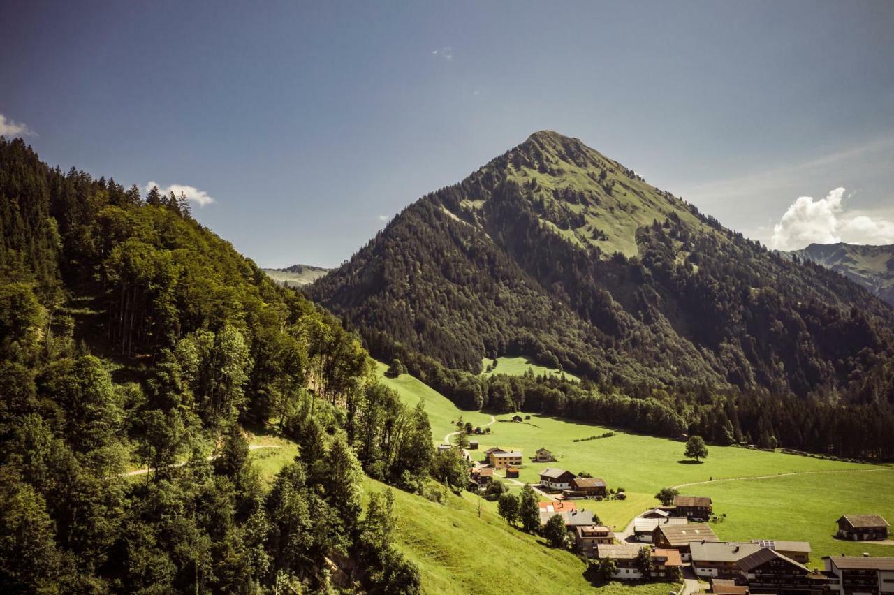 Hotel Gasthof Adler Schoppernau Dış mekan fotoğraf